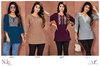 Niki Vol 1 By Moksh Cotton Embroidery Worked Fancy Short Top Bulk Orders In India